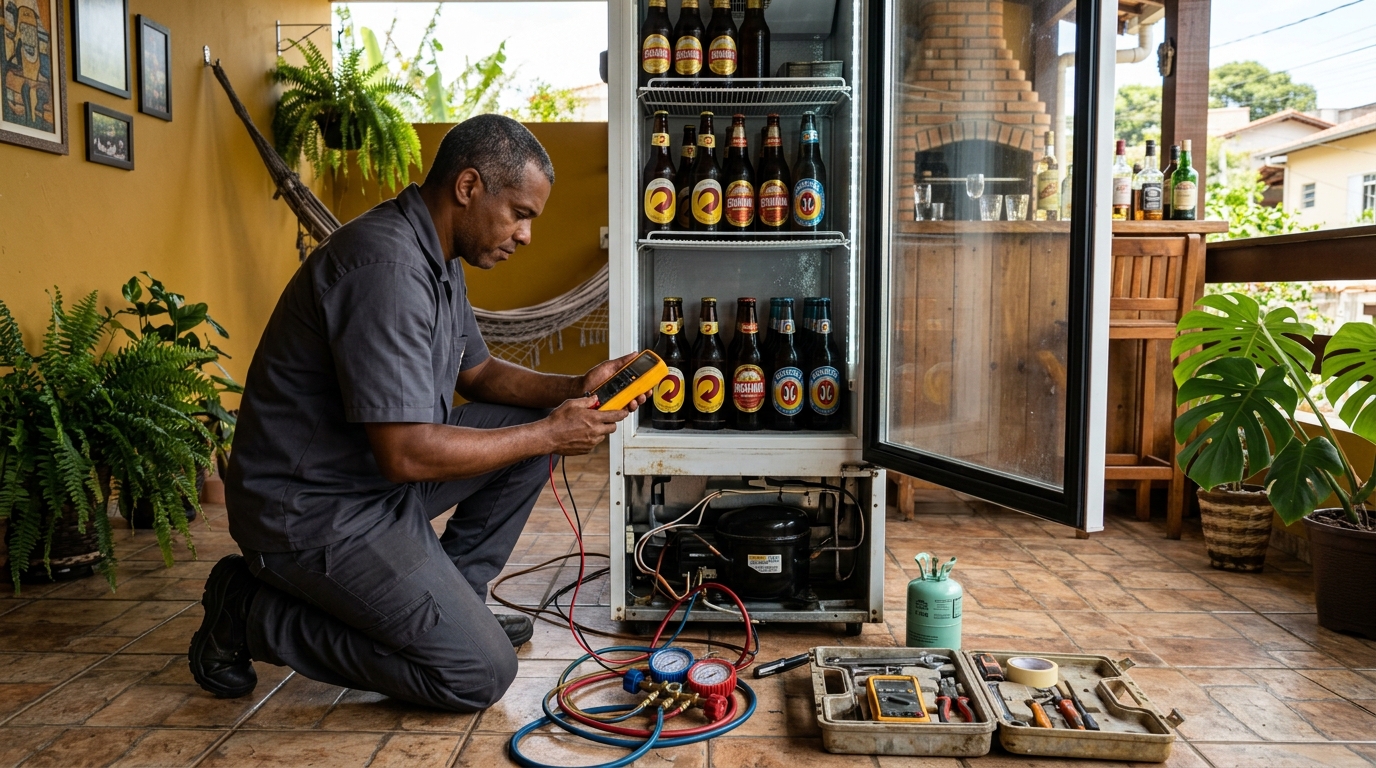 Conserto de cervejeira em Sorocaba‑SP