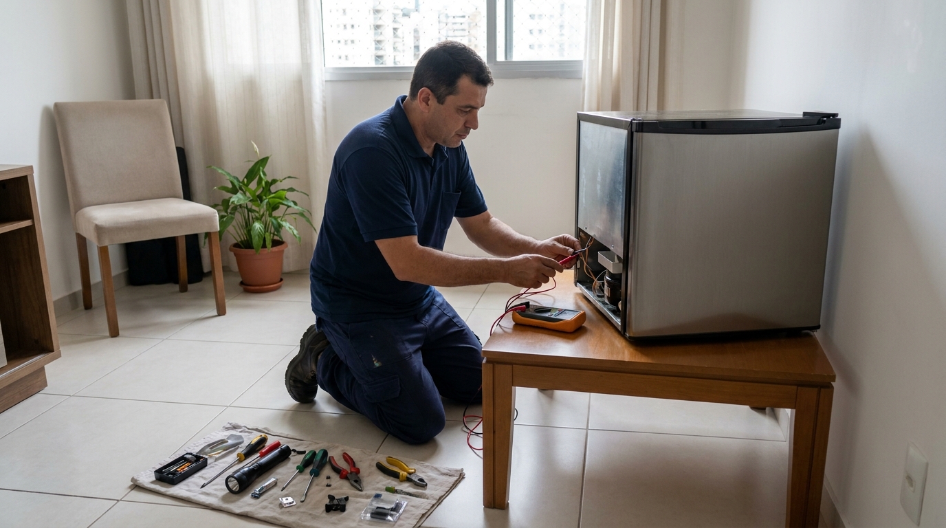 Manutenção de frigobar em Mogi das Cruzes‑SP